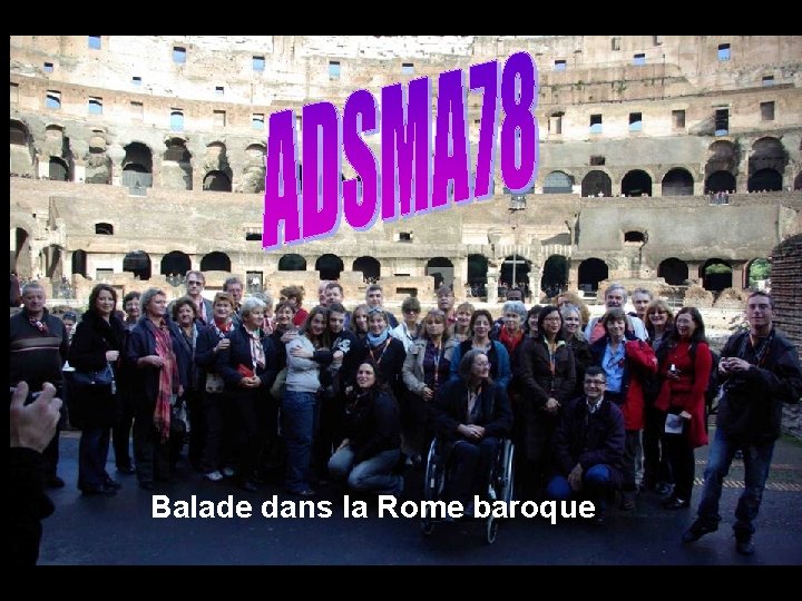 ADSMA dans la Rome baroque Balade dans la Rome baroque 