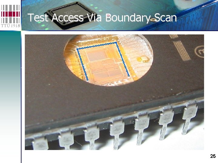 Test Access Via Boundary Scan 25 