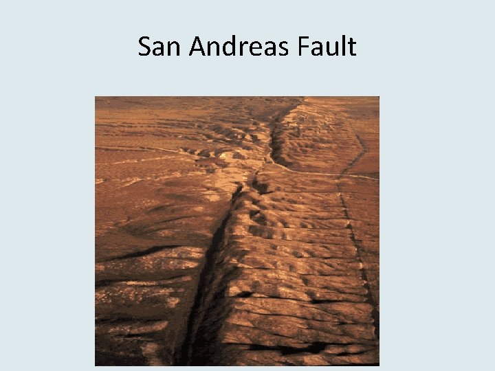 San Andreas Fault 