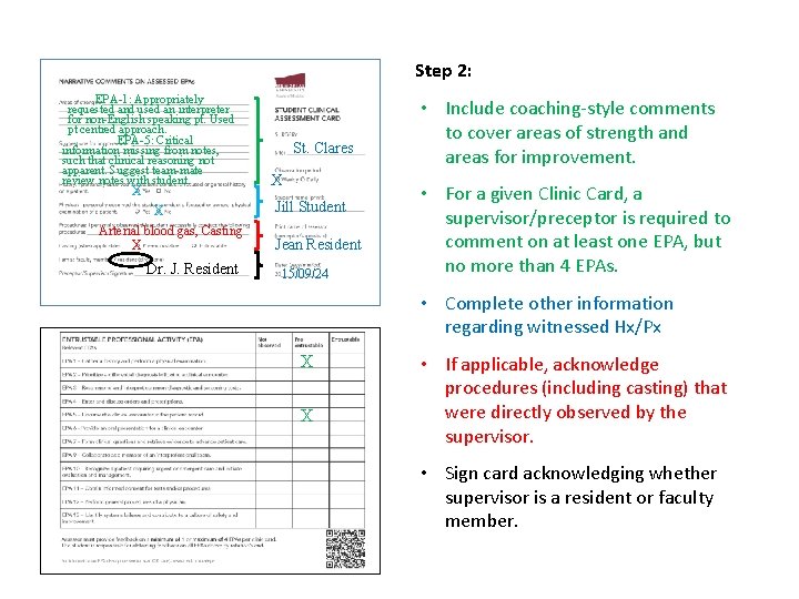 Step 2: EPA-1: Appropriately requested and used an interpreter for non-English speaking pt. Used