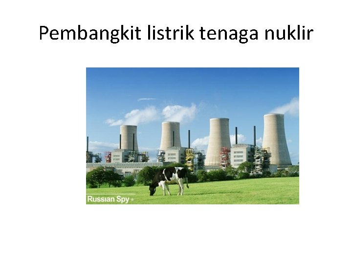 Pembangkit listrik tenaga nuklir 