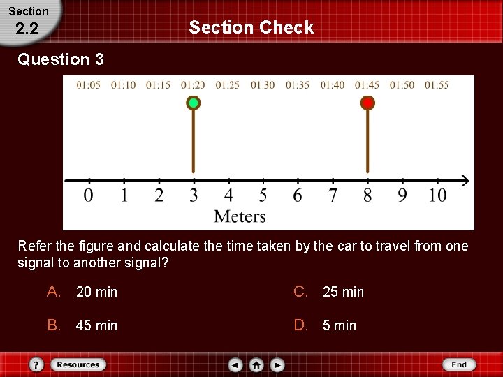Section 2. 2 Section Check Question 3 • Insert the figure shown for question