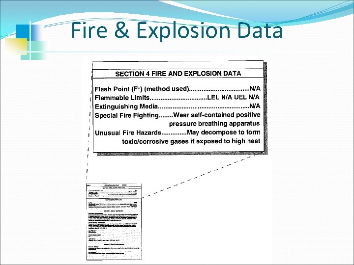 Fire & Explosion Data 
