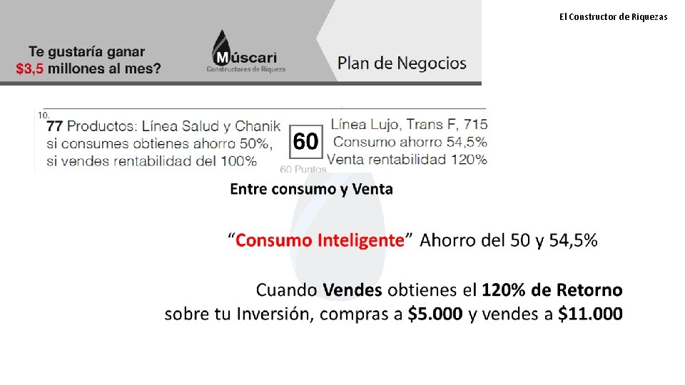 El Constructor de Riquezas 