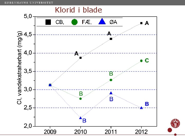 Klorid i blade 