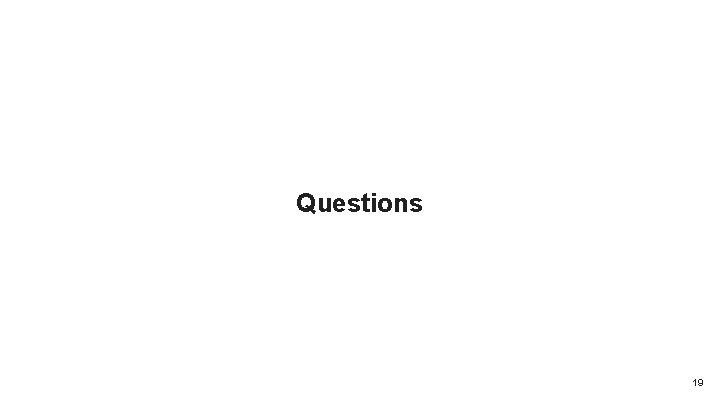 Questions 19 