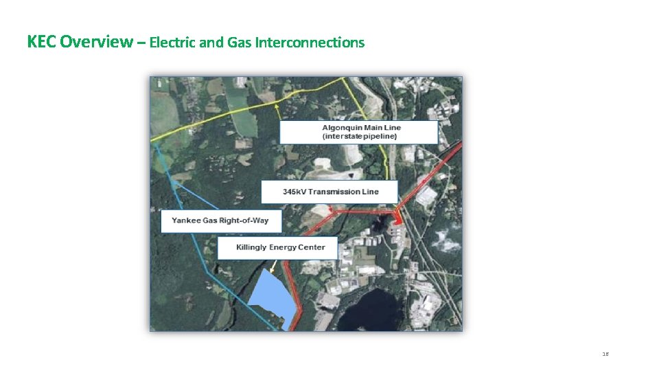 KEC Overview – Electric and Gas Interconnections 16 
