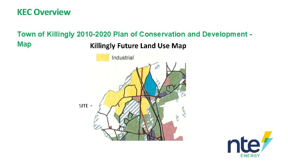 KEC Overview Town of Killingly 2010 -2020 Plan of Conservation and Development - Map