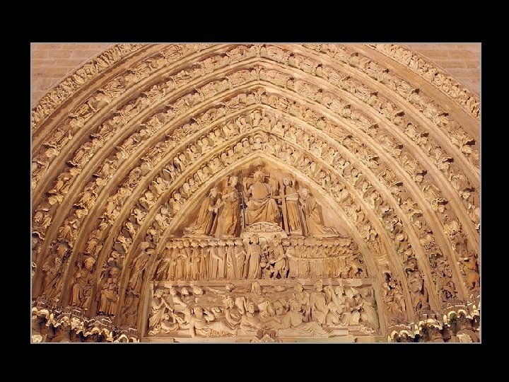 Notre Dame, como todas las iglesias medievales, estaba completamente decorada con frescos en el