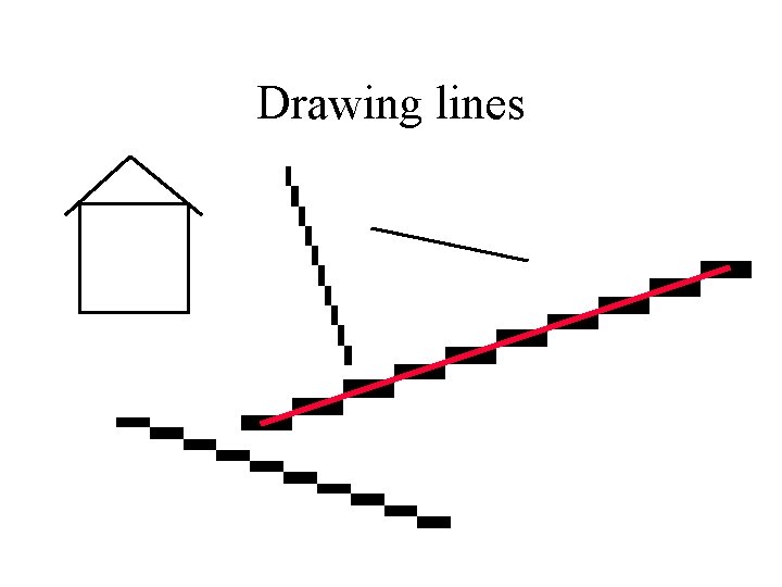 Drawing lines 