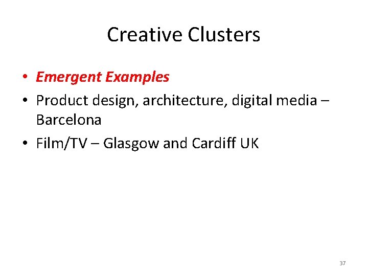 The challenge of a creative society how to