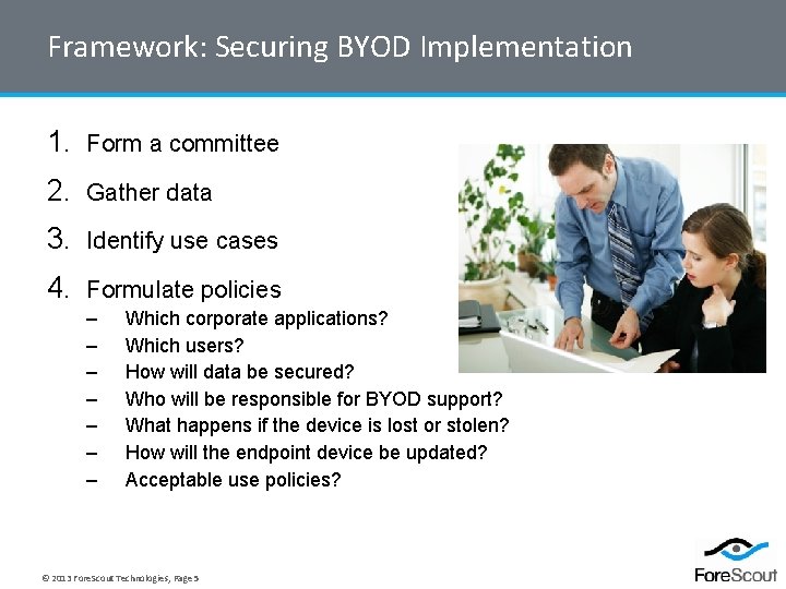 Considerations To Secure Enterprise Mobility BYOD Scott Gordon