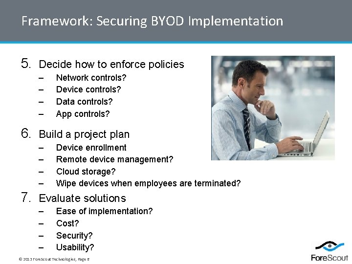 Considerations To Secure Enterprise Mobility BYOD Scott Gordon