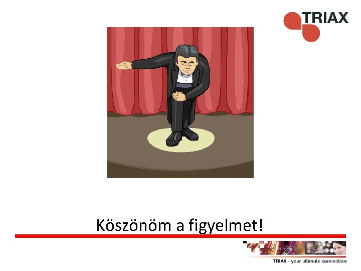 Köszönöm a figyelmet! 