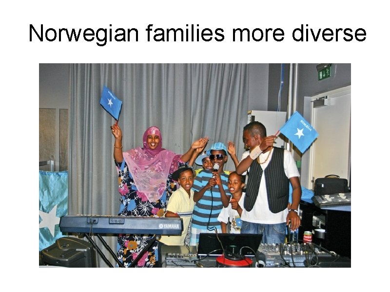 Norwegian families more diverse 