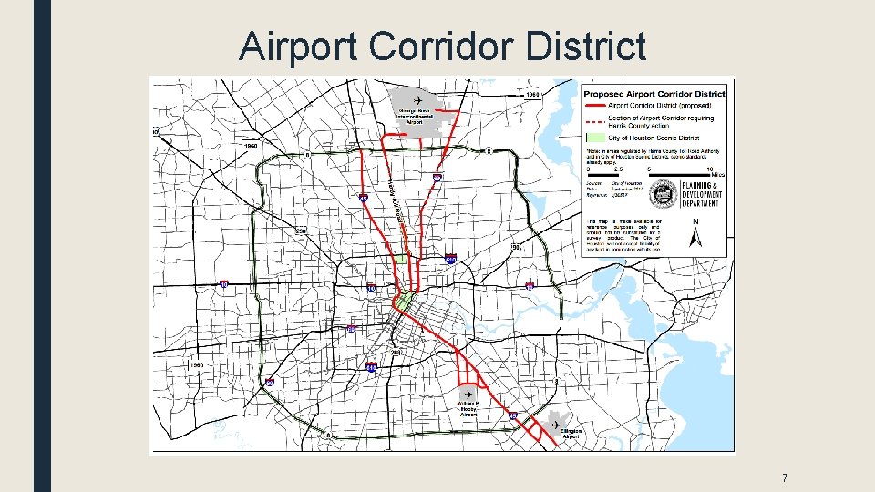 Airport Corridor District 7 