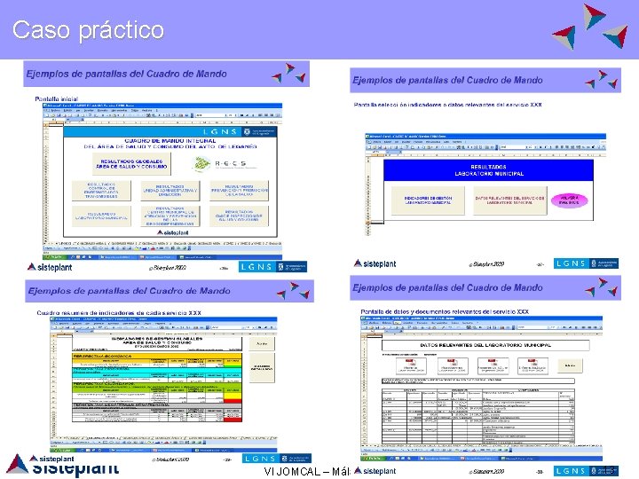 Caso práctico VI JOMCAL – Málaga 2010 13 