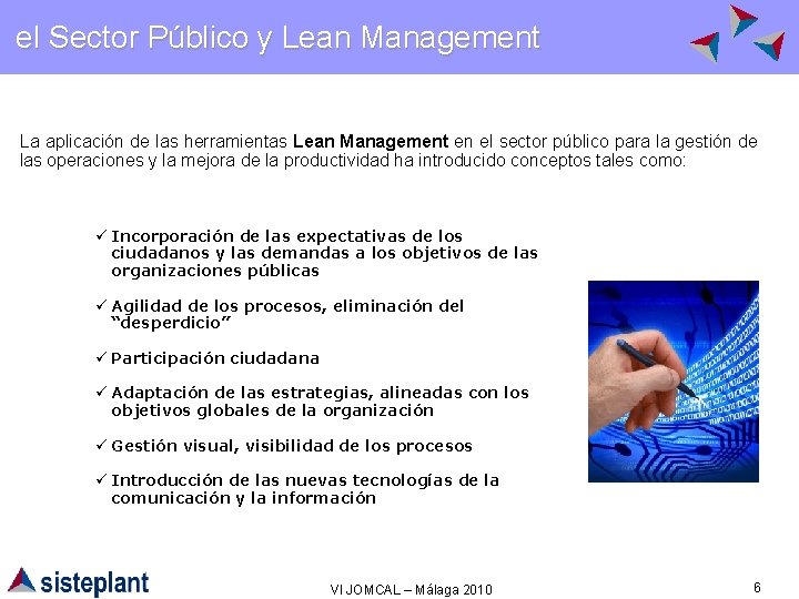 el Sector Público y Lean Management La aplicación de las herramientas Lean Management en