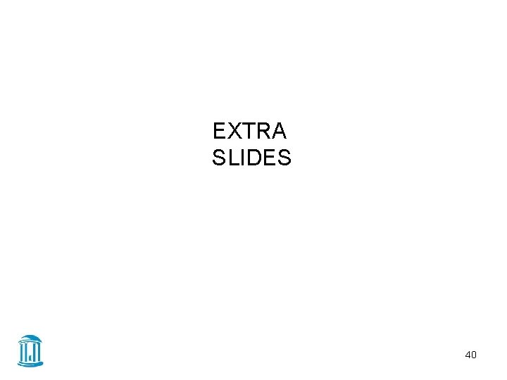 EXTRA SLIDES 40 