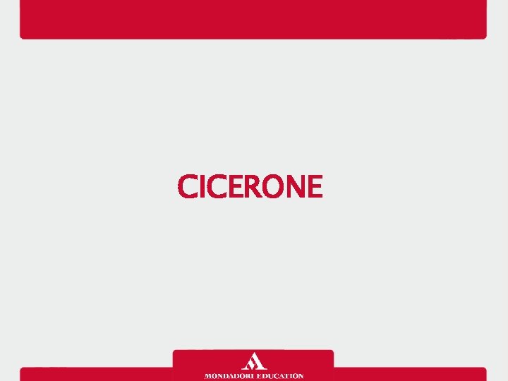 CICERONE 