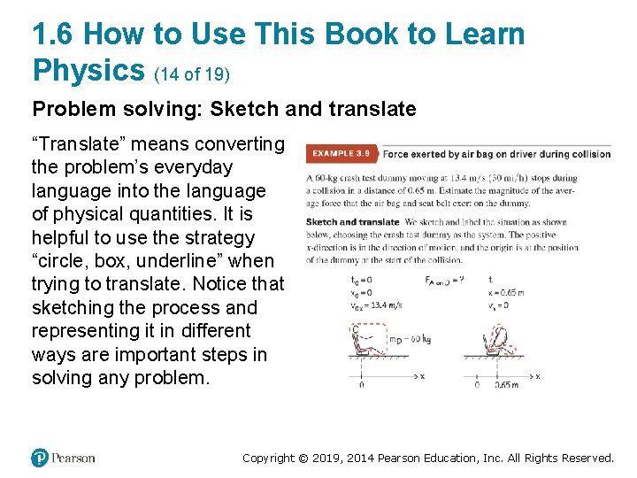 1. 6 How to Use This Book to Learn Physics (14 of 19) Problem