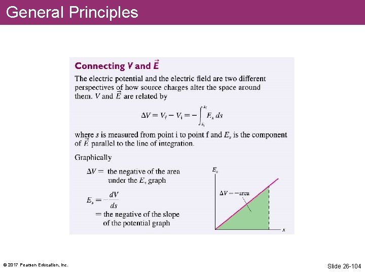 General Principles © 2017 Pearson Education, Inc. Slide 26 -104 