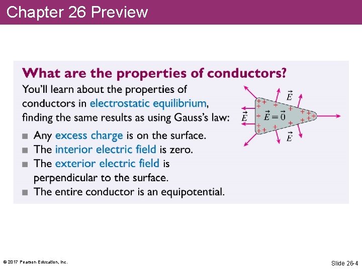 Chapter 26 Preview © 2017 Pearson Education, Inc. Slide 26 -4 