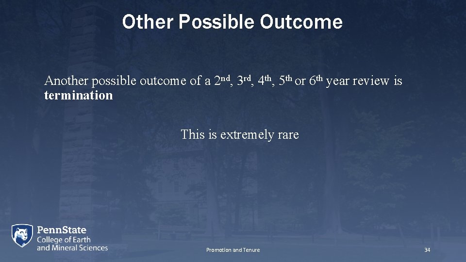 Other Possible Outcome Another possible outcome of a 2 nd, 3 rd, 4 th,