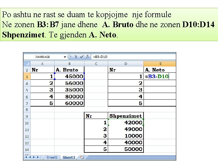 Po ashtu ne rast se duam te kopjojme nje formule Ne zonen B 3: