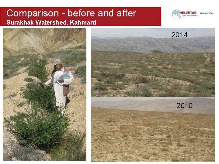 Comparison - before and after Federal Departement of Foreign Affairs FDFA Swiss Agency for