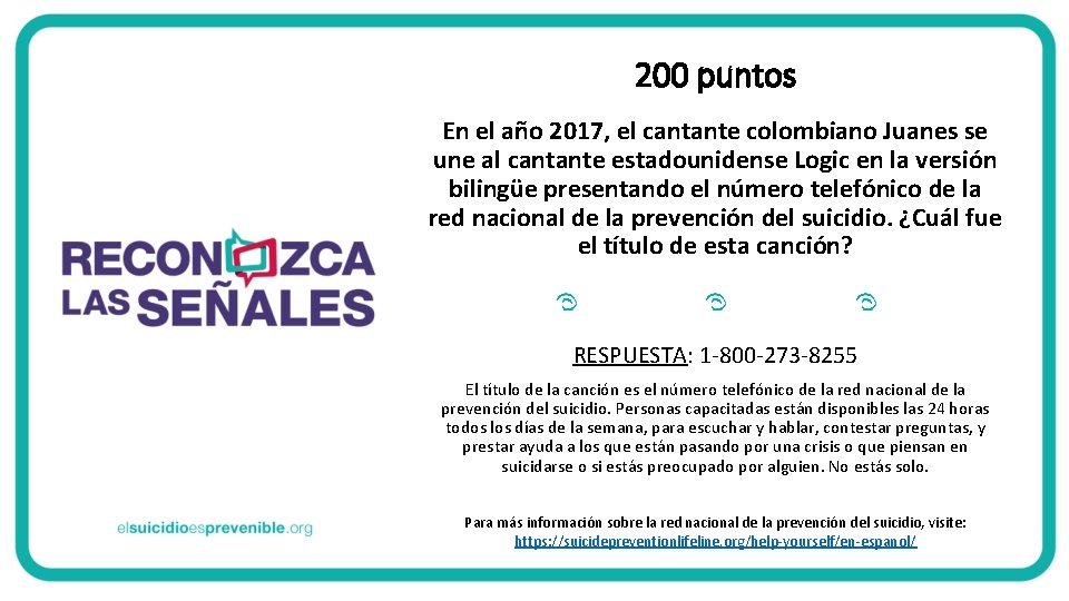 200 puntos En el año 2017, el cantante colombiano Juanes se une al cantante 200 puntos En el año 2017, el cantante colombiano Juanes se une al cantante