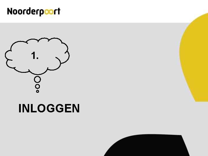 1. INLOGGEN 