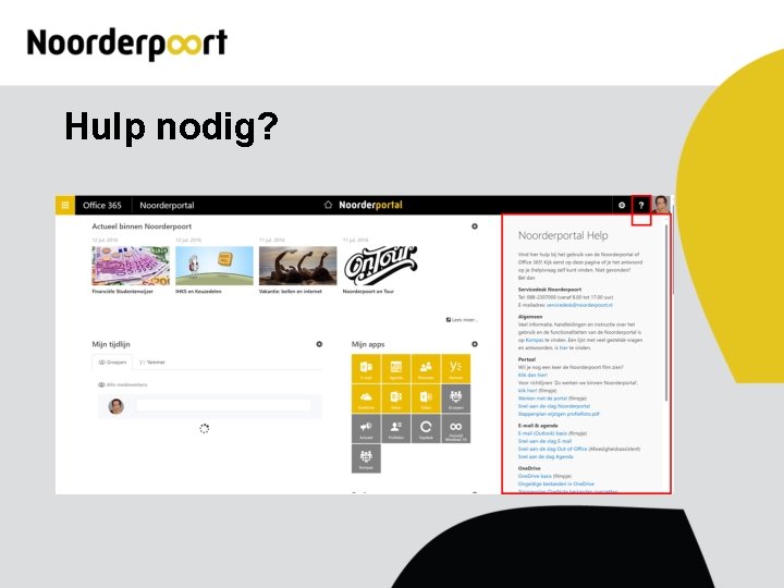 Hulp nodig? 