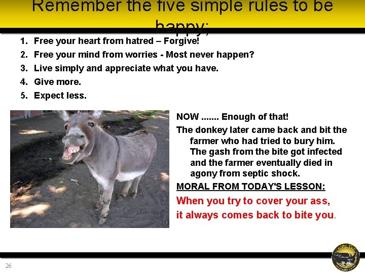 1. 2. 3. 4. 5. Remember the five simple rules to be happy; Free 1. 2. 3. 4. 5. Remember the five simple rules to be happy; Free