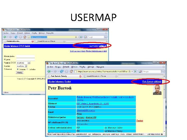 USERMAP USERMAP