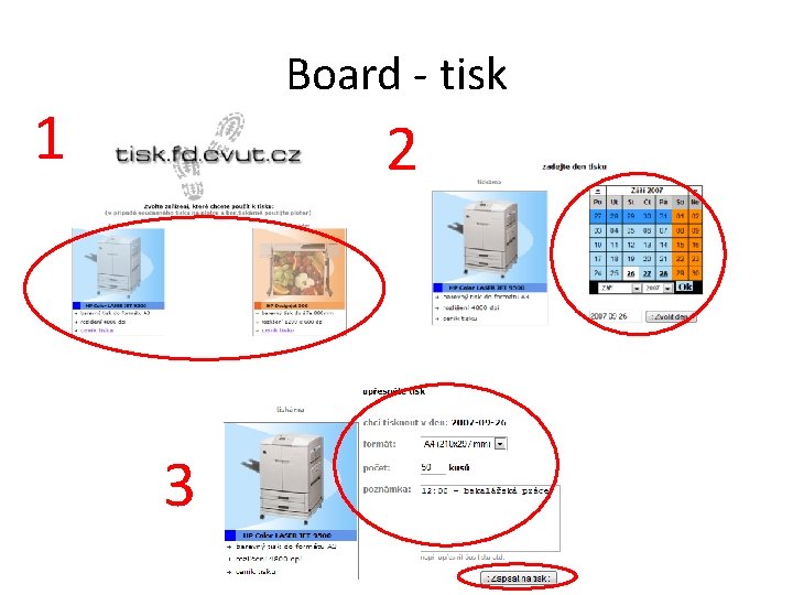 Board - tisk 1 2 3 Board - tisk 1 2 3