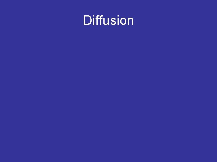 Diffusion 