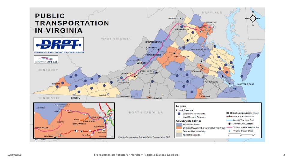 4/23/2018 Transportation Forum for Northern Virginia Elected Leaders 2 