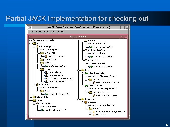 Partial JACK Implementation for checking out 32 