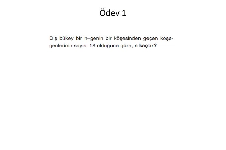 Ödev 1 