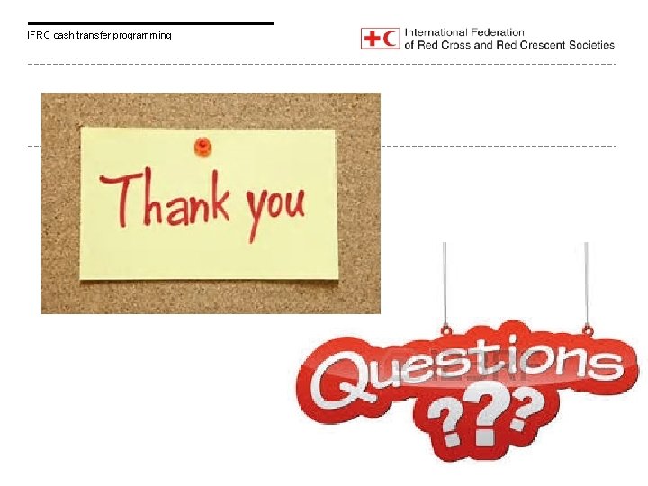 Ifrc Cash Transfer Programming Cash Preparedness In Asia