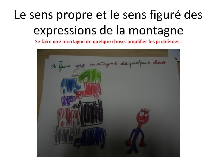 Le sens propre et le sens figuré des expressions de la montagne Se faire