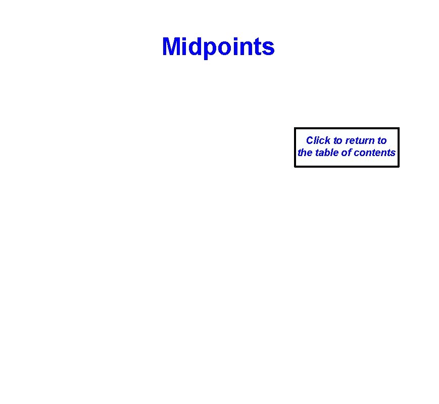 Midpoints Click to return to the table of contents 