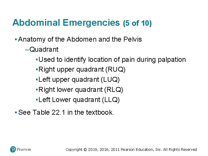 Abdominal Emergencies (5 of 10) • Anatomy of the Abdomen and the Pelvis – Abdominal Emergencies (5 of 10) • Anatomy of the Abdomen and the Pelvis –