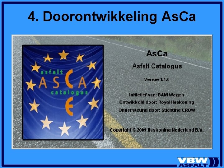 4. Doorontwikkeling As. Ca 