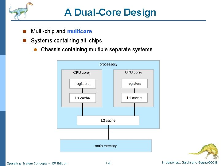 A Dual-Core Design n Multi-chip and multicore n Systems containing all chips l Chassis A Dual-Core Design n Multi-chip and multicore n Systems containing all chips l Chassis