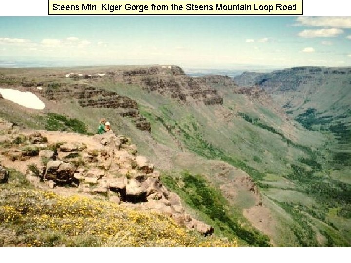 Steens Mtn: Kiger Gorge from the Steens Mountain Loop Road 