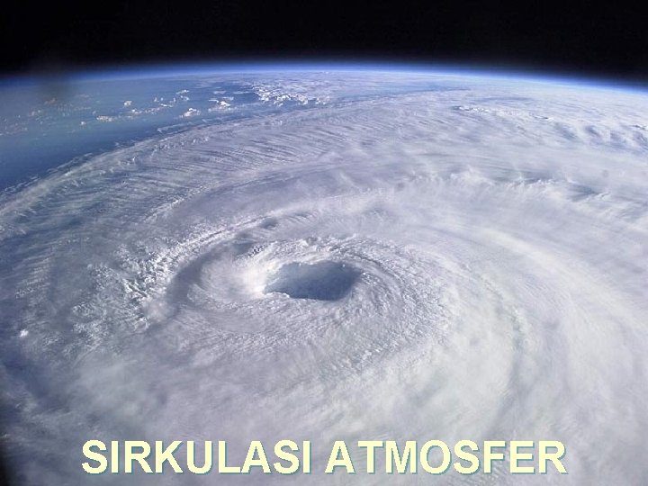 SIRKULASI ATMOSFER 