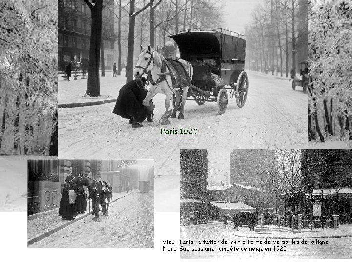 Paris 1920 Vieux Paris - Station de métro Porte de Versailles de la ligne