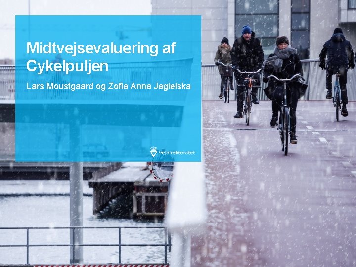 Midtvejsevaluering af Cykelpuljen Lars Moustgaard og Zofia Anna Jagielska 